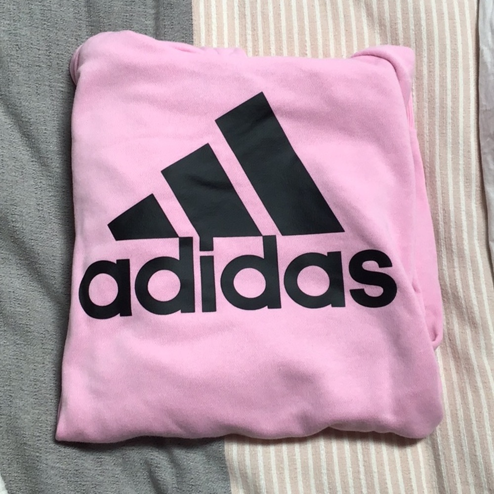 Pink Adidas Hoodie